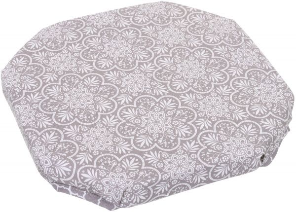 Чехол для стула Агата Кружево капучино на застежке 33х33 см La Nuit