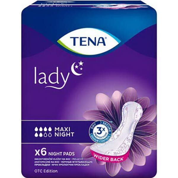 Прокладки урологические Tena Lady Maxi Night maxi 6 шт.