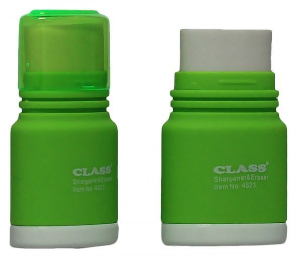 Точилка 4823 с ластиком CLASS