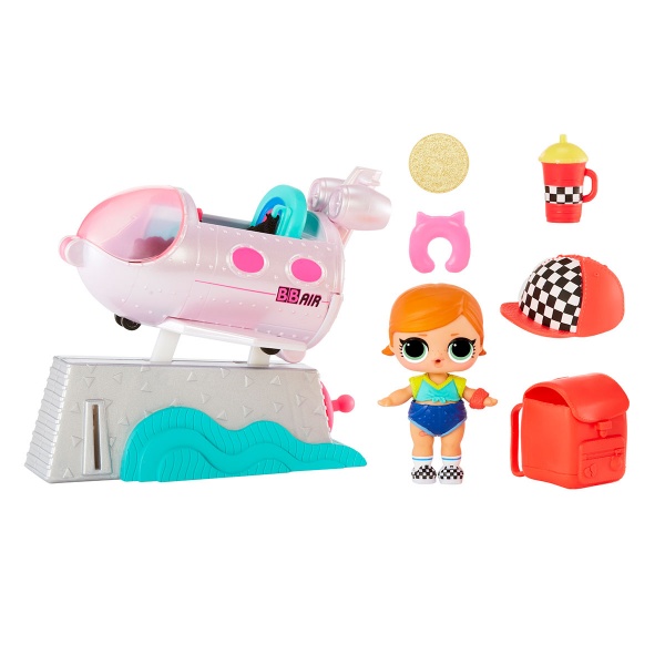 Ляльковий набір L.O.L. SURPRISE! серії Маленькі кімнатки_Авіаподорож Леді Скейтер 580218