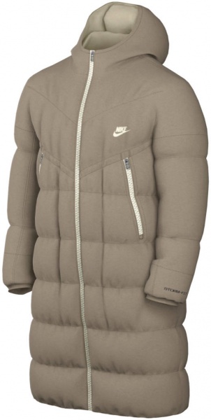 Пальто Nike M NK SF WR PL-FLD HD PARKA DR9609-247 р.S бежевий