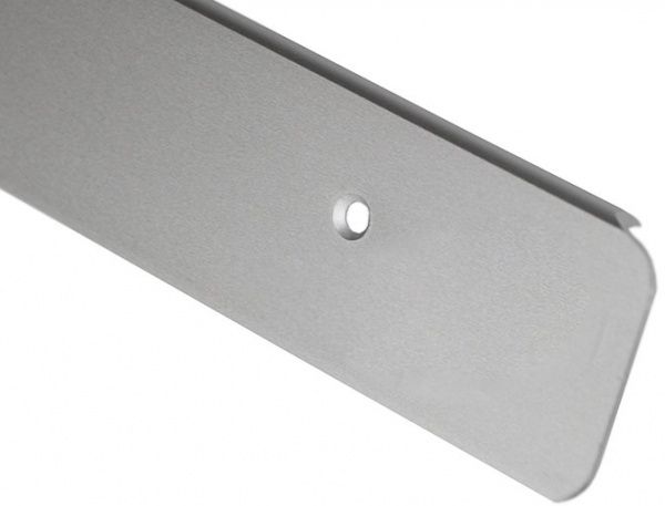 Накладка алюминиевая прямая ДС Люкс Форм 600x38x3 мм