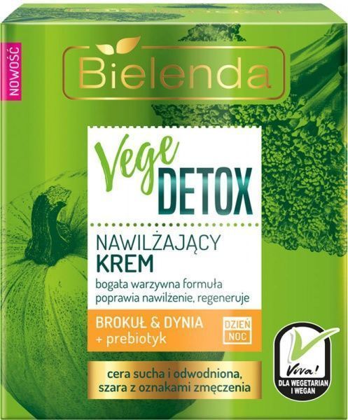Крем Bielenda Vege Detox броколі + гарбуз + пребіотик 50 мл