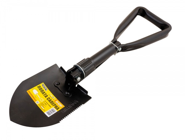 Лопата складана MasterTool 110x160x460 мм (14-6281)