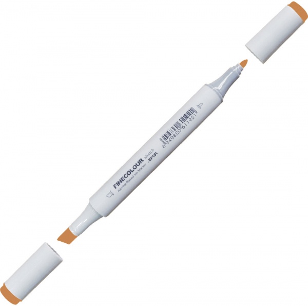 Маркер спиртовой FINECOLOUR Junior EF101-180 середина сиенны 