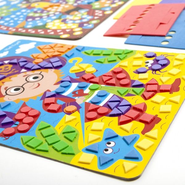 Набор для творчества Vladi Toys Мягкая мозаика Пират VT4511-04