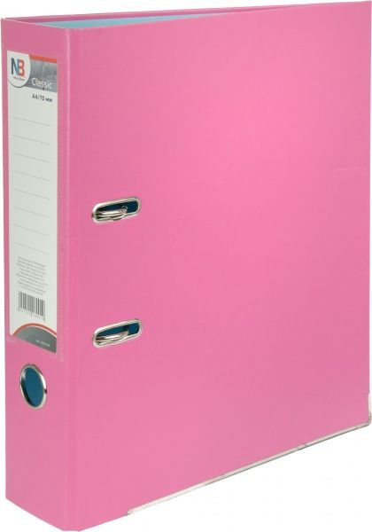 Регистратор CLASSIC розовый А4 70 мм. Nota Bene