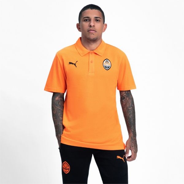 Поло Puma SD Badge Polo FC 76487301 р.XL чорний