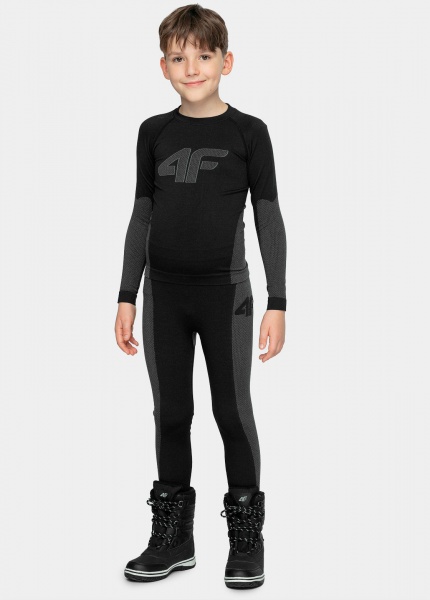 Комплект термобелья 4F HJZ21-JBIUB001-20S р.140 черный