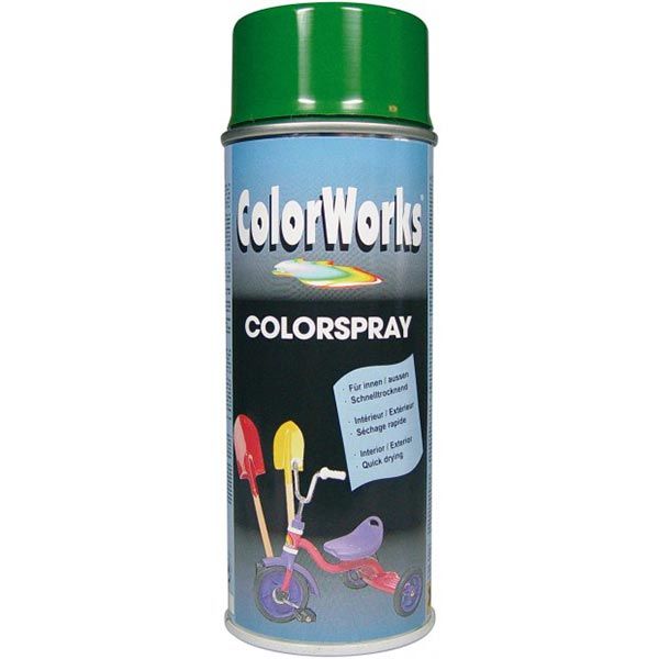 Аэрозоль ColorWorks универсальный зеленый 400 мл
