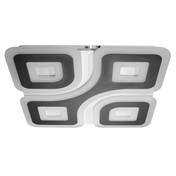 Світильник світлодіодний Светкомплект ACRYLIC 08S RGB RC 110 Вт білий із чорним 2800-4500-6000 К 