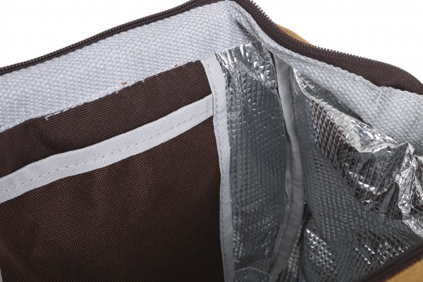 Термосумка Solid Brown, 25х16,5х22 см коричневая Flamberg Smart Kitchen