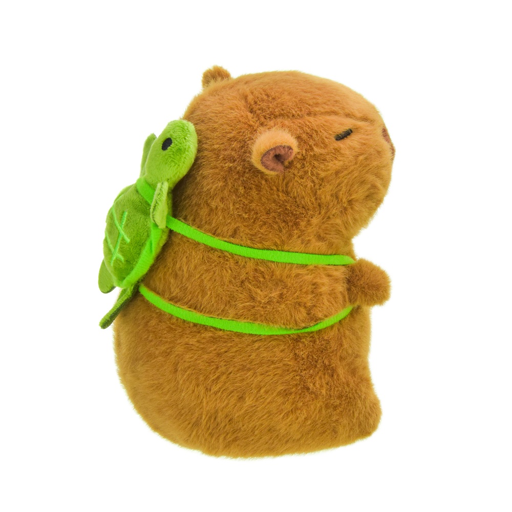 Мягкая игрушка Shantou Капибара с рюкзачком 11х17х18 см в ассортименте C47001