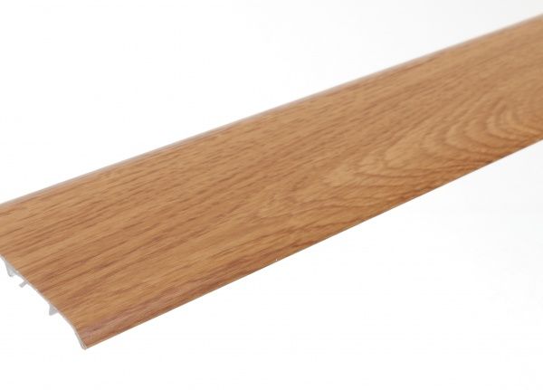 Порожек П21 КСК Профиль радиальный скрытый крепеж 80x900 мм дуб темный 