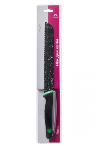 Ніж для хліба Vincent non-stick L=20 см VC-6203 Fiesta