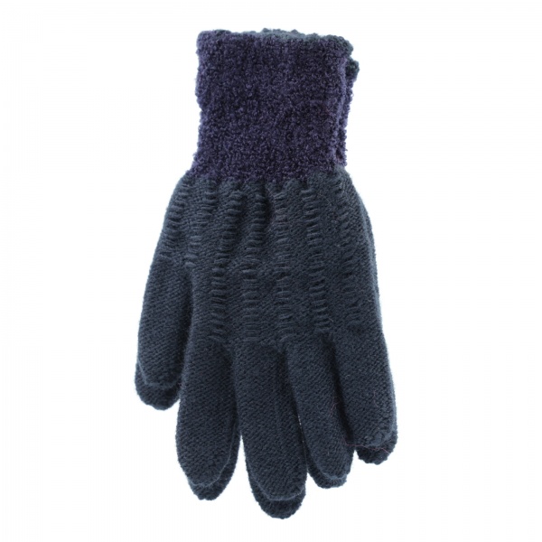 Варежки Margot Bis Magnolia р.15 синий 8838 