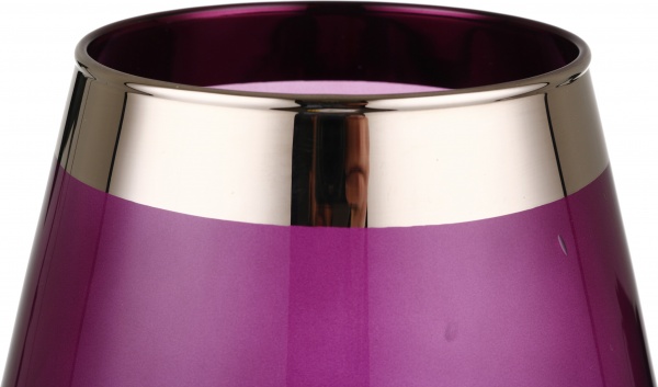 Ваза Wrzesniak Glassworks Space 18,7 см вересковый 