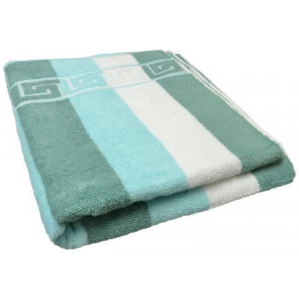 Полотенце Lorenzzo Story зеленое 70x140 см