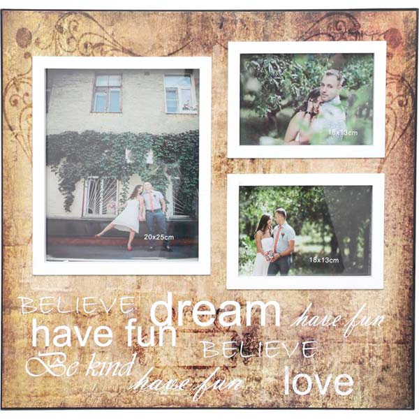 Коллаж Dream на 3 фото 10x15/15x21 см 