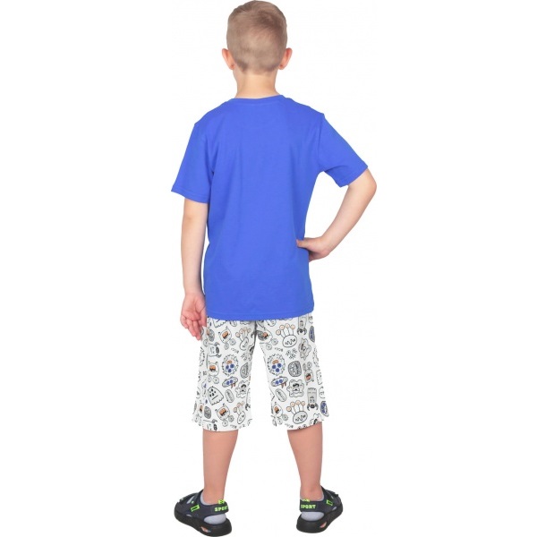 Комплект для хлопчиків Roksana р.116–122 синій №0014/12036 