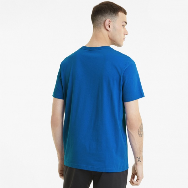 Футболка Puma ESS LOGO TEE PUMA ROYAL 58666658 р.S синій