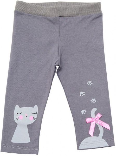 Лосини для дівчаток Minikin р.80 сірий 