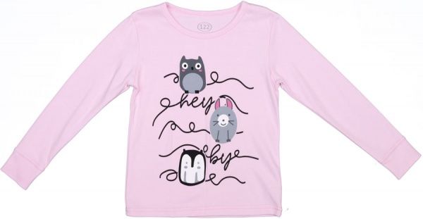 Пижама для девочек Фламинго р.122 розовый 247-222 
