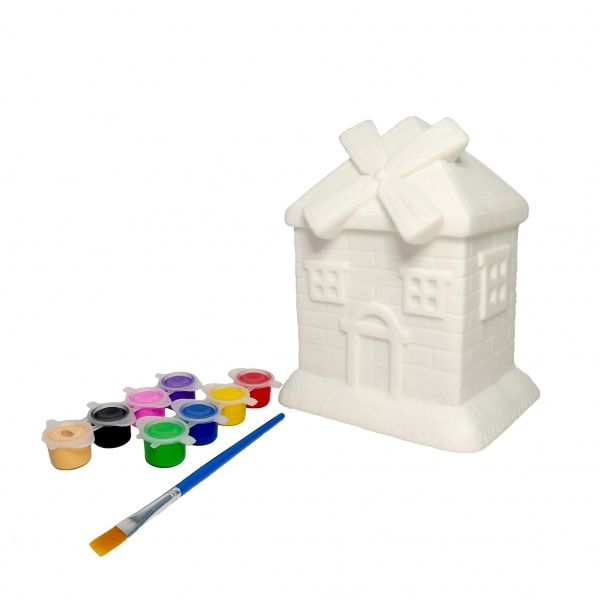 Набор для творчества копилка-раскраска Домик Річ-Ленд 