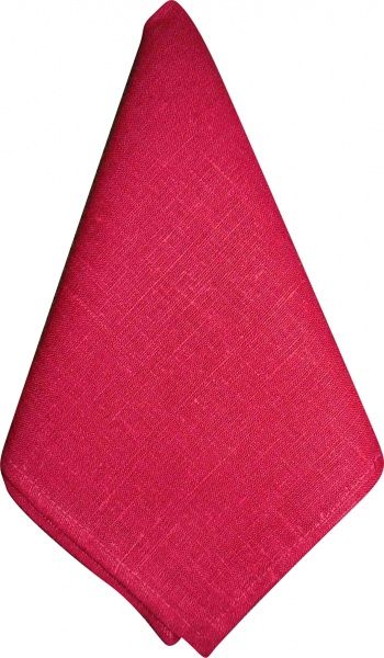 Серветка льняна Галерея льону 45x45 см червоний 