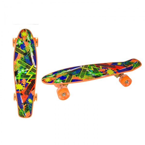 Пенниборд Shantou SC18024, со светом, 8 цветов в ассортименте