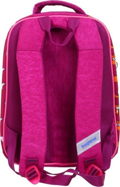 Ранець шкільний Bagland Turtle Littel Fox Love рожевий суб.1035 (13470)