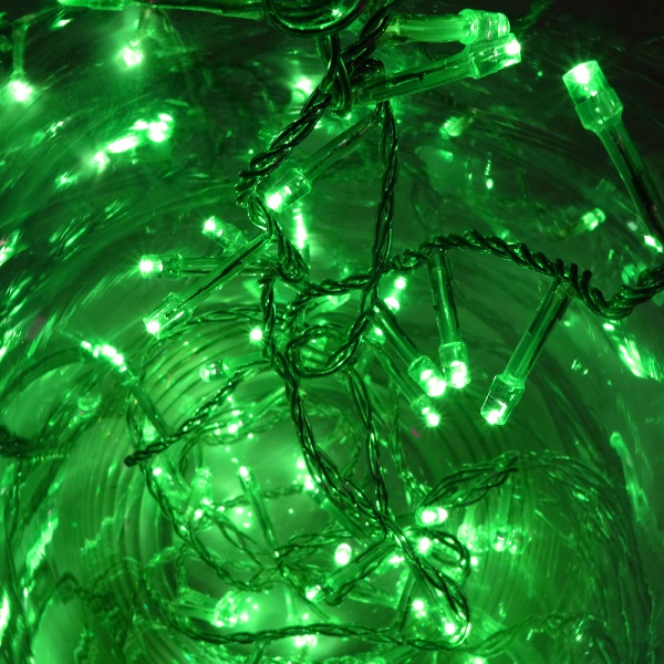 Электрогирлянда линейная SHLigts Нить (ILD100C-GG) встроенный светодиод (LED) 100 ламп 5 м 