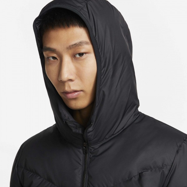 Куртка Nike M NSW SF WINDRUNNER HD JKT DD6795-010 р.L черный