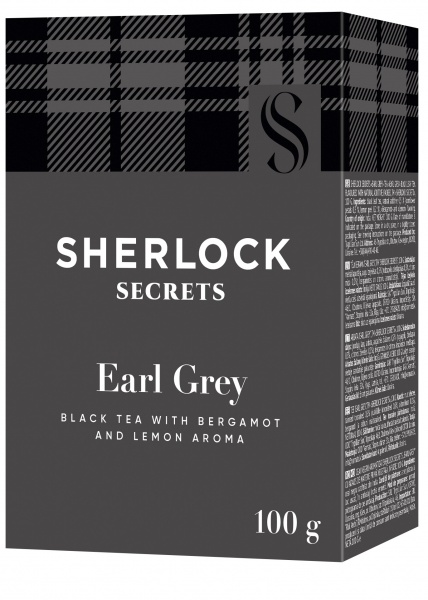 Чай черный Sherlock Secrets Earl grey 100 г 