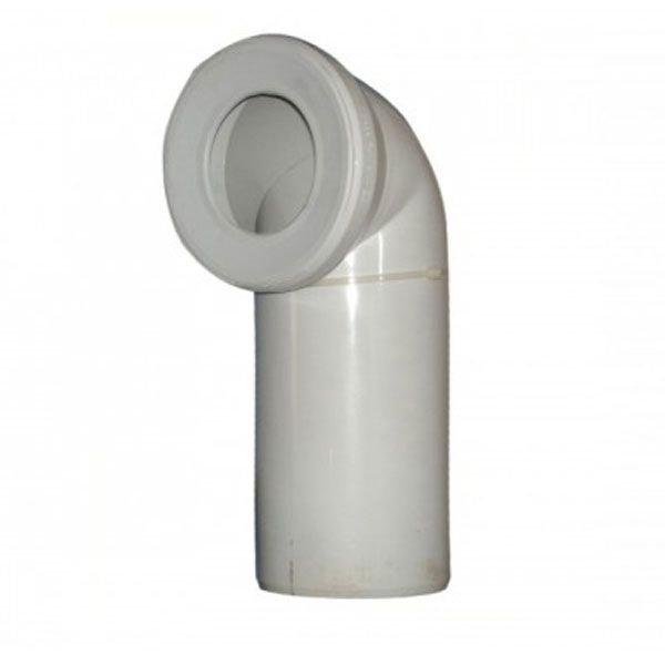 Колено канализационное внутреннее Европласт АБУ 110 мм 90°