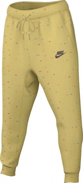 Брюки Nike CLUB+ BB PANT REVIVAL DQ4665-700 р. L желтый
