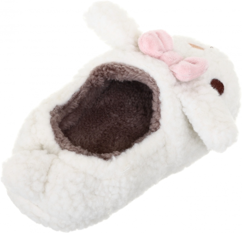 Тапочки для девочек HW с аркой Овечка р.24-25 белый NULL