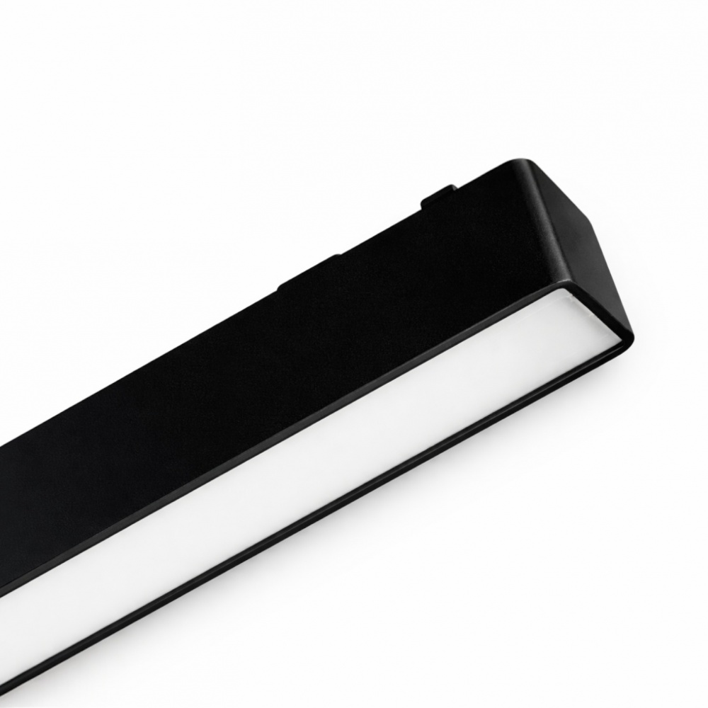 Магнітний трековий світильник LIGHT SET SAPSAN LED USM 2604 10 Вт 4000 К чорний