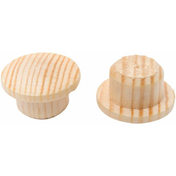 Заглушка деревянная d13 мм для отверстия d8 мм сосна 8 шт