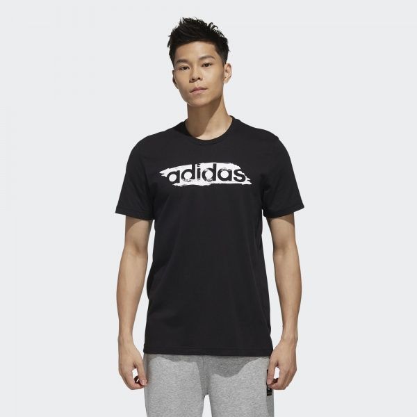Футболка Adidas M BRSHSTRK V2 T FM6277 L чорний