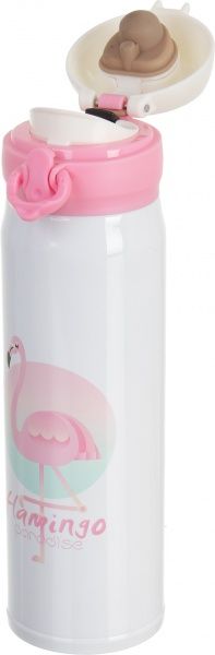 Термочашка Pink Flamingo 420 мл Flamberg