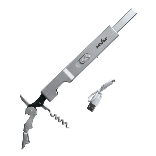 Запальничка побутова MVM електроімпульсна з USB LB-01 MC