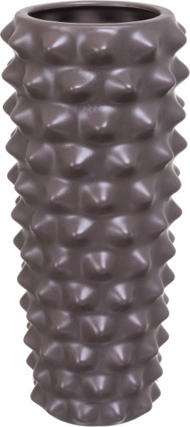 Ваза керамічна коричневий Сандвіка 16,5х34,5 см