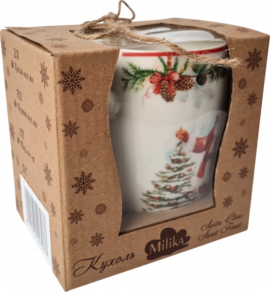 Чашка Santa Claus Secret Forest 400 мл М0520-CH01 Milika