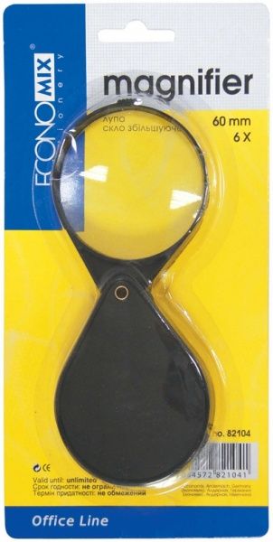 Скло збільшувальне 60 мм 3-кратне E82104 Economix