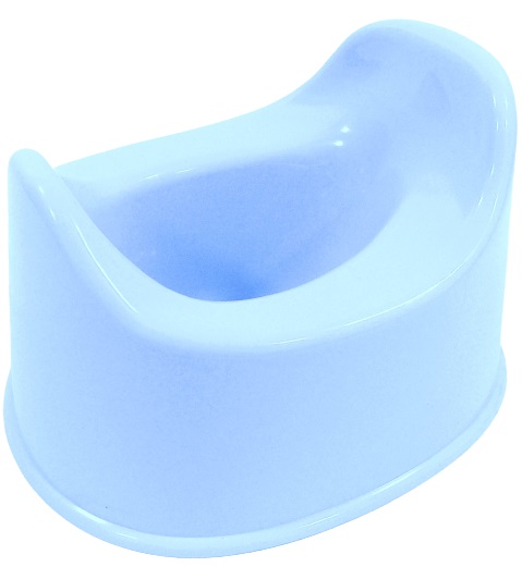 Горшок детский голубой