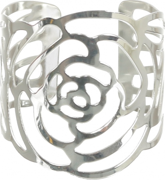 Набір кілець для серветок Silver Flower 6 шт