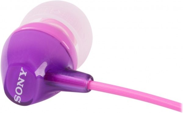 Наушники Sony MDR-EX15LP violet 