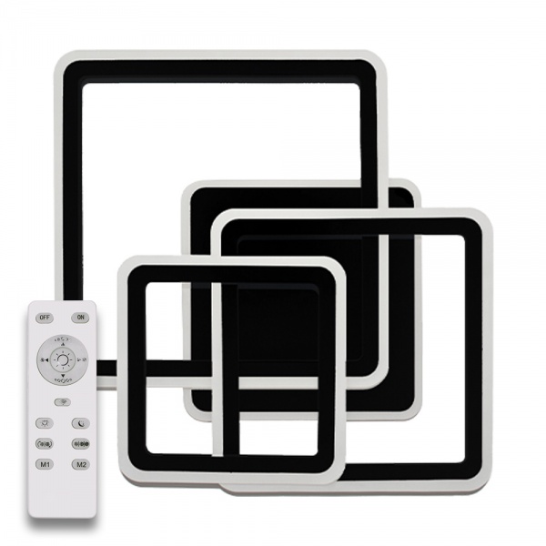 Люстра светодиодная Luminaria 3x90 Вт черный SONNE 90W 4S BLACK 