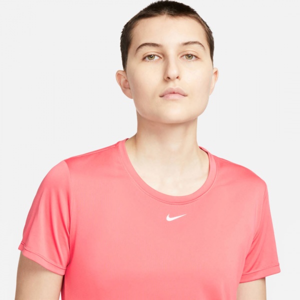 Футболка Nike W NK ONE DF SS STD TOP DD0638-894 р.L розовый